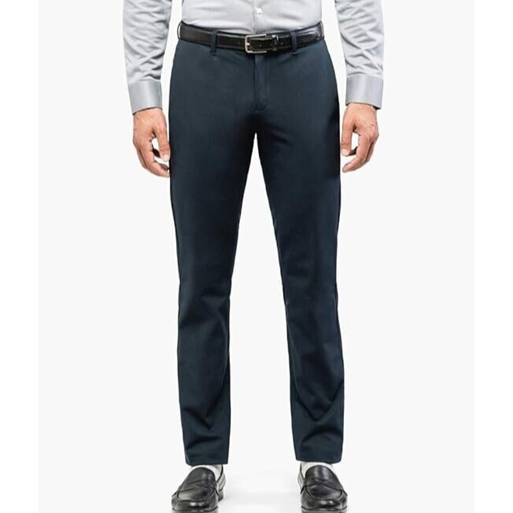 Ministry of Supply Kinetic Pants Mens 40x36 Navy Blue Wicking Standard Fit NWT